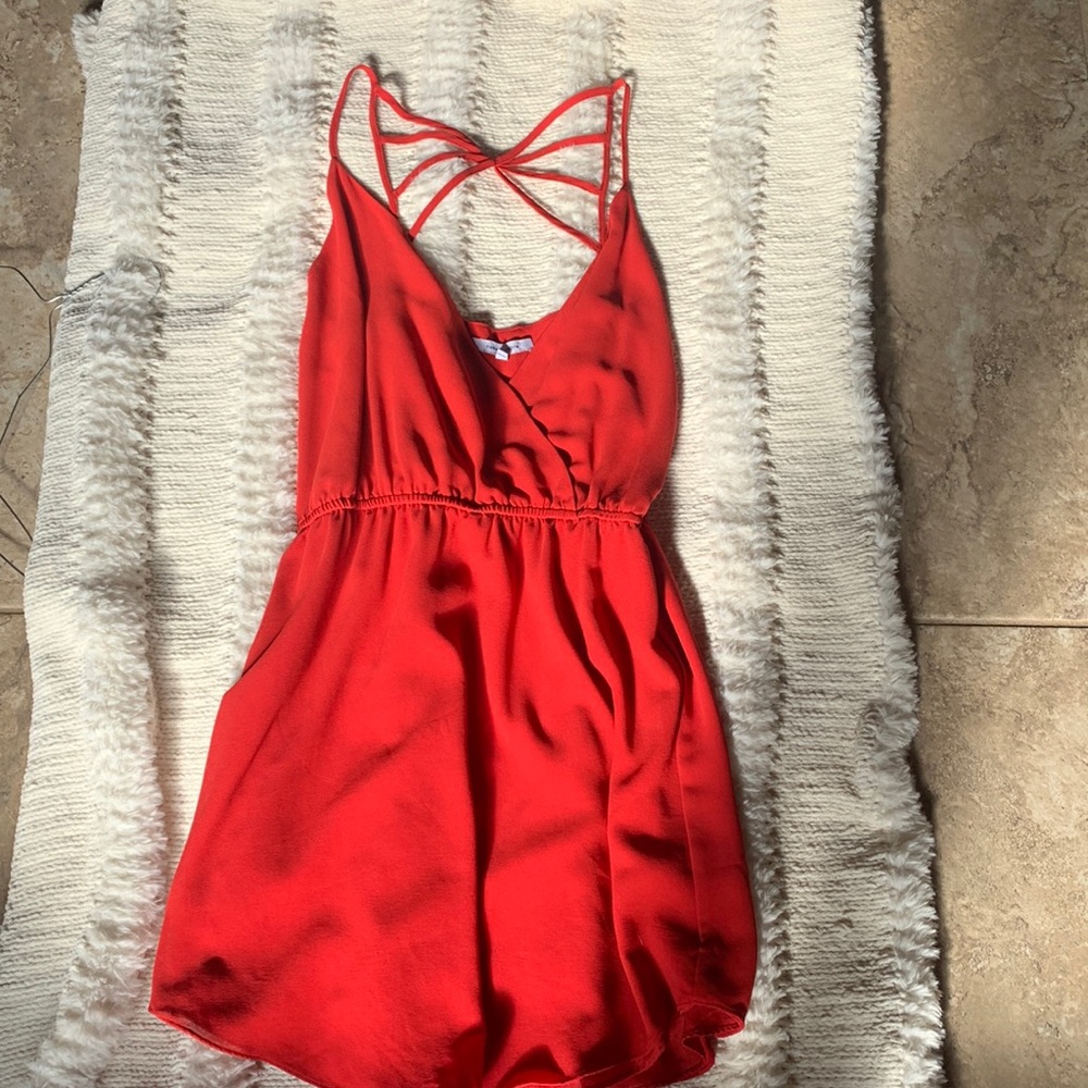 Red dress